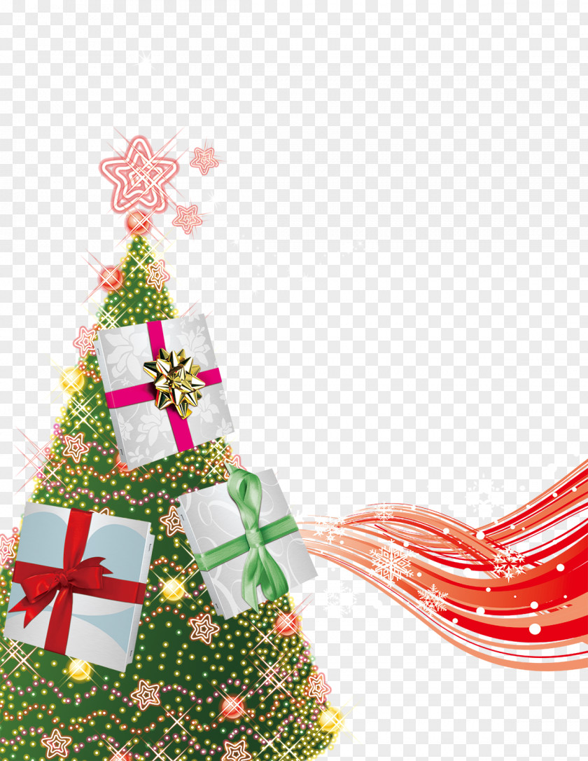 Creative Christmas Tree Gratis PNG