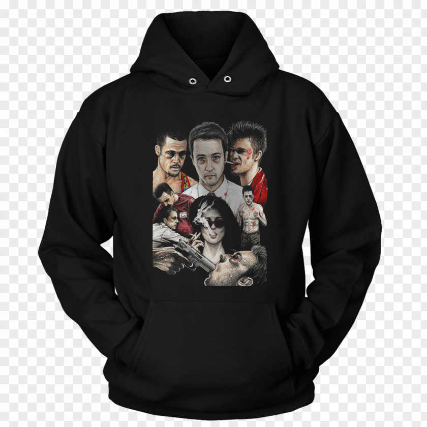 Fight Club T-shirt Hoodie Top Clothing PNG