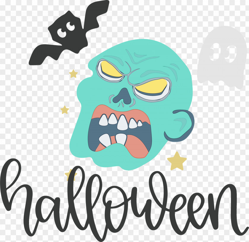 Logo Cartoon Teal Text Line PNG