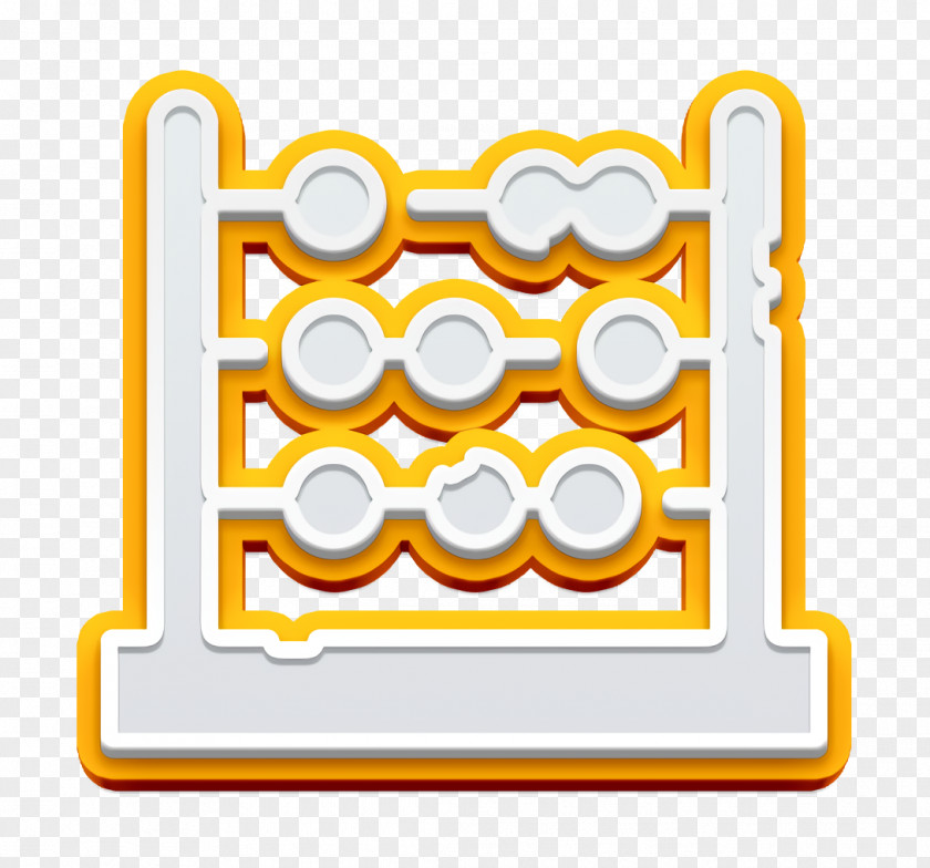 Abacus Icon Baby Shower PNG