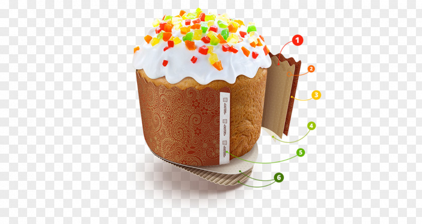 Cake Paska Kulich Pastry Muffin PNG