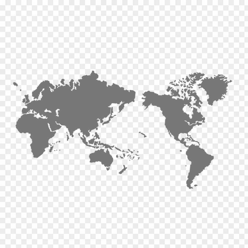 Creative World Map Globe PNG