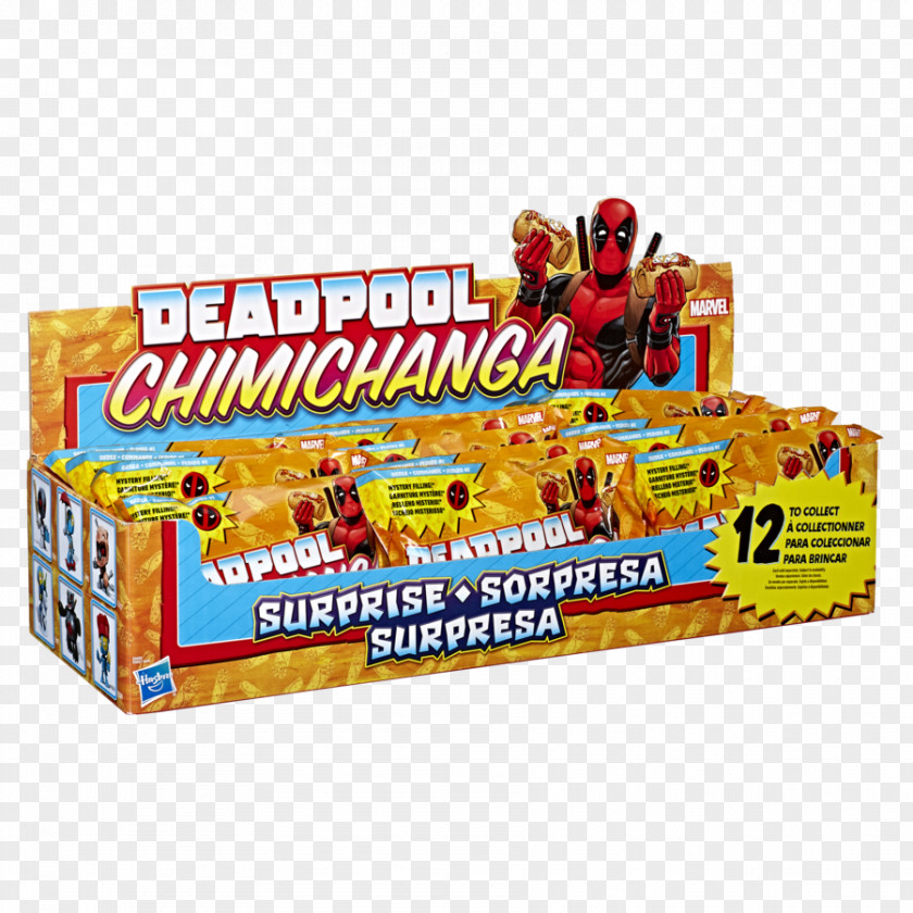 Deadpool Surprised Chimichanga San Diego Comic-Con Hasbro Marvel Comics PNG