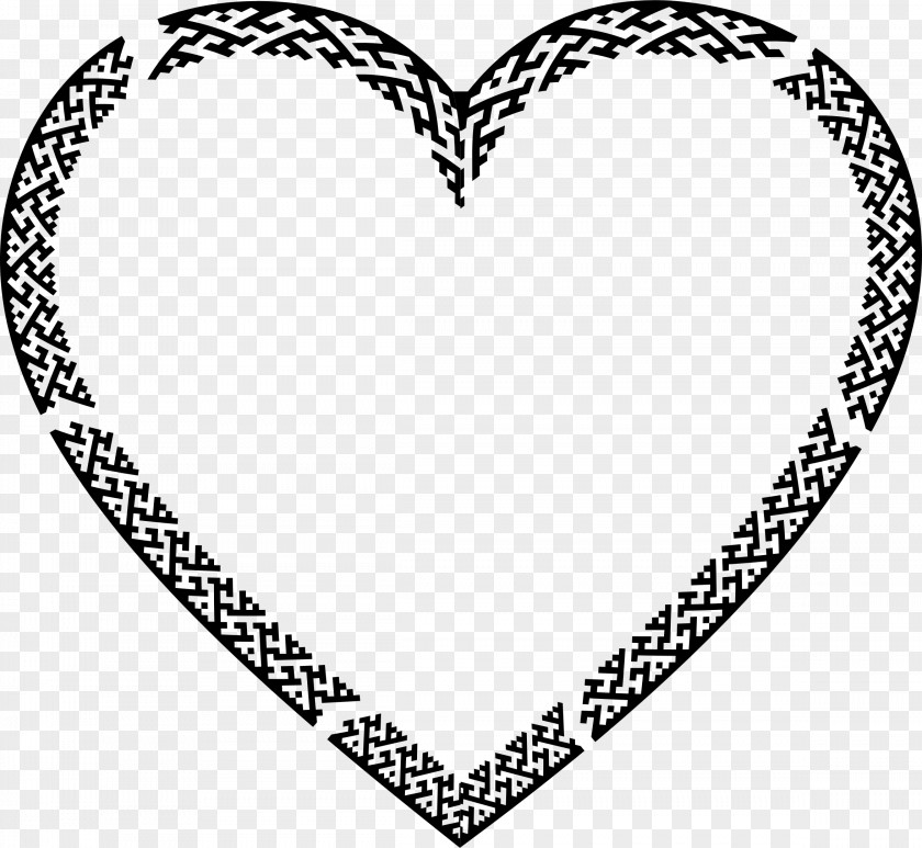 Heart Border Clip Art PNG