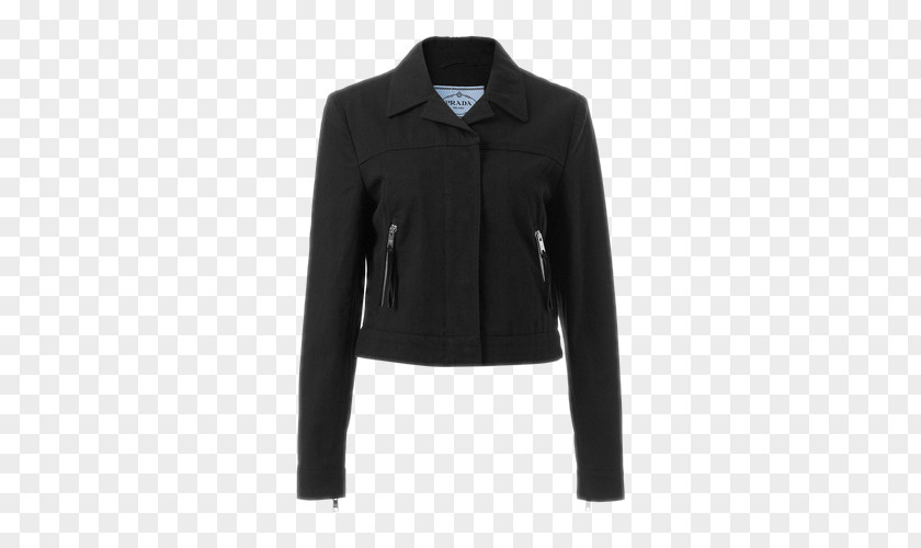 Ms. Zipper Lapel Jacket Leather Coat PNG