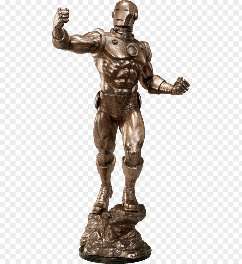 Statue Of Bruce Lee Iron Man Bronze Sculpture Spider-Man Clint Barton PNG