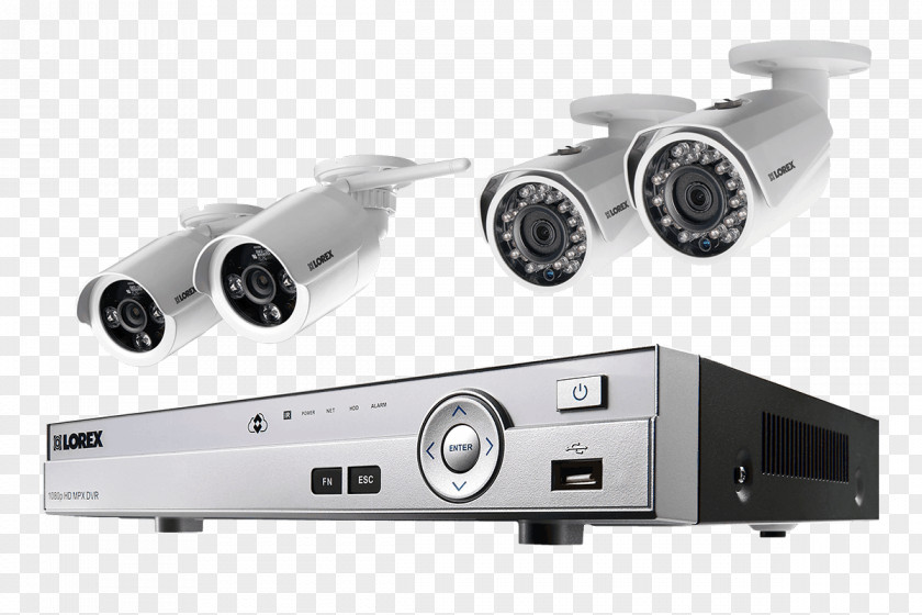 Camera Wireless Security Home Closed-circuit Television Alarms & Systems Digital Video Recorders PNG