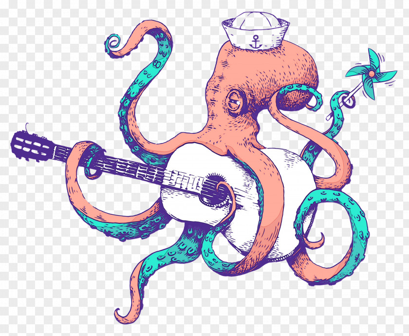 Octopuses Cartoon Character Meter Created By PNG