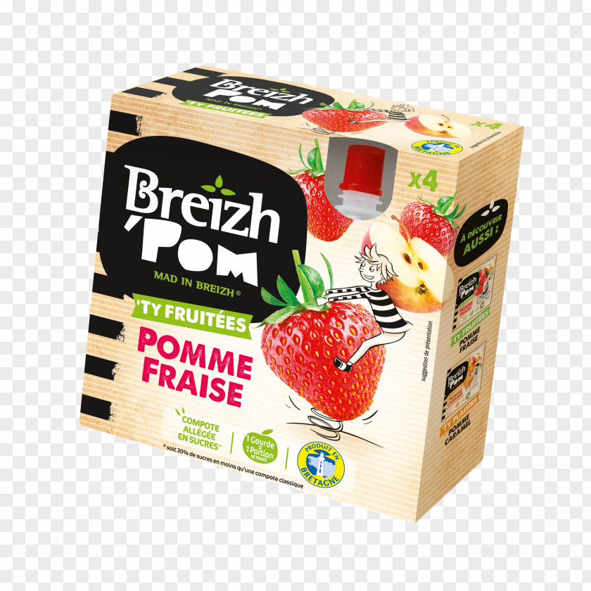 Strawberry Compote Apple Sauce Fruit PNG