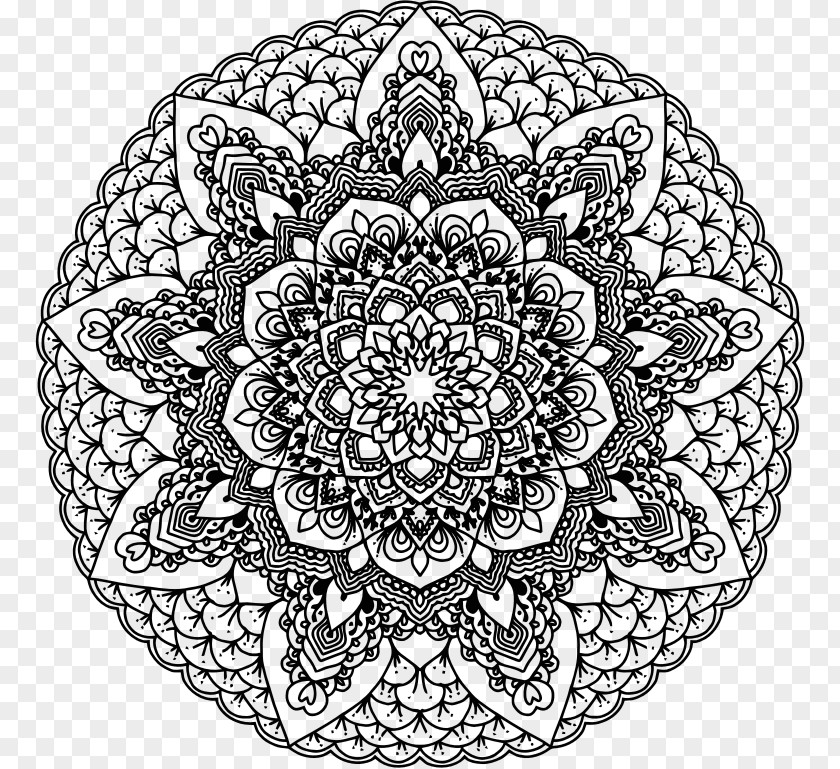 Symbol Mandala Sandpainting PNG