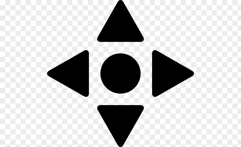 Cardinal Points Triangle Point Symbol Disk PNG