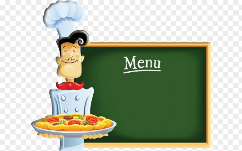 Menu Chef Vector Graphics Cafe Clip Art PNG