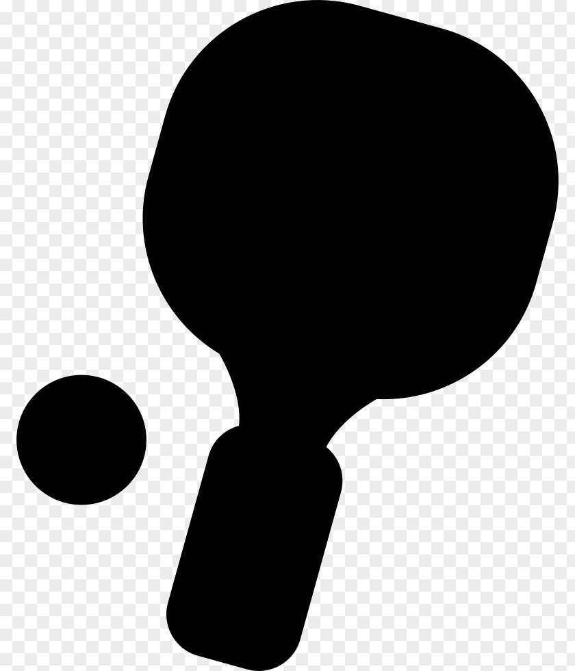 Ping Pong Paddles & Sets Racket Sport Silhouette PNG