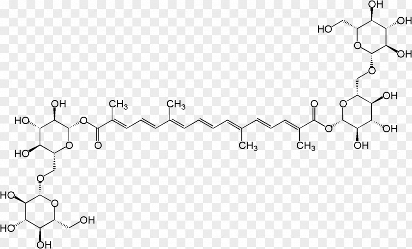 Saffron Crocin Crocetin Chemical Compound Crocus PNG