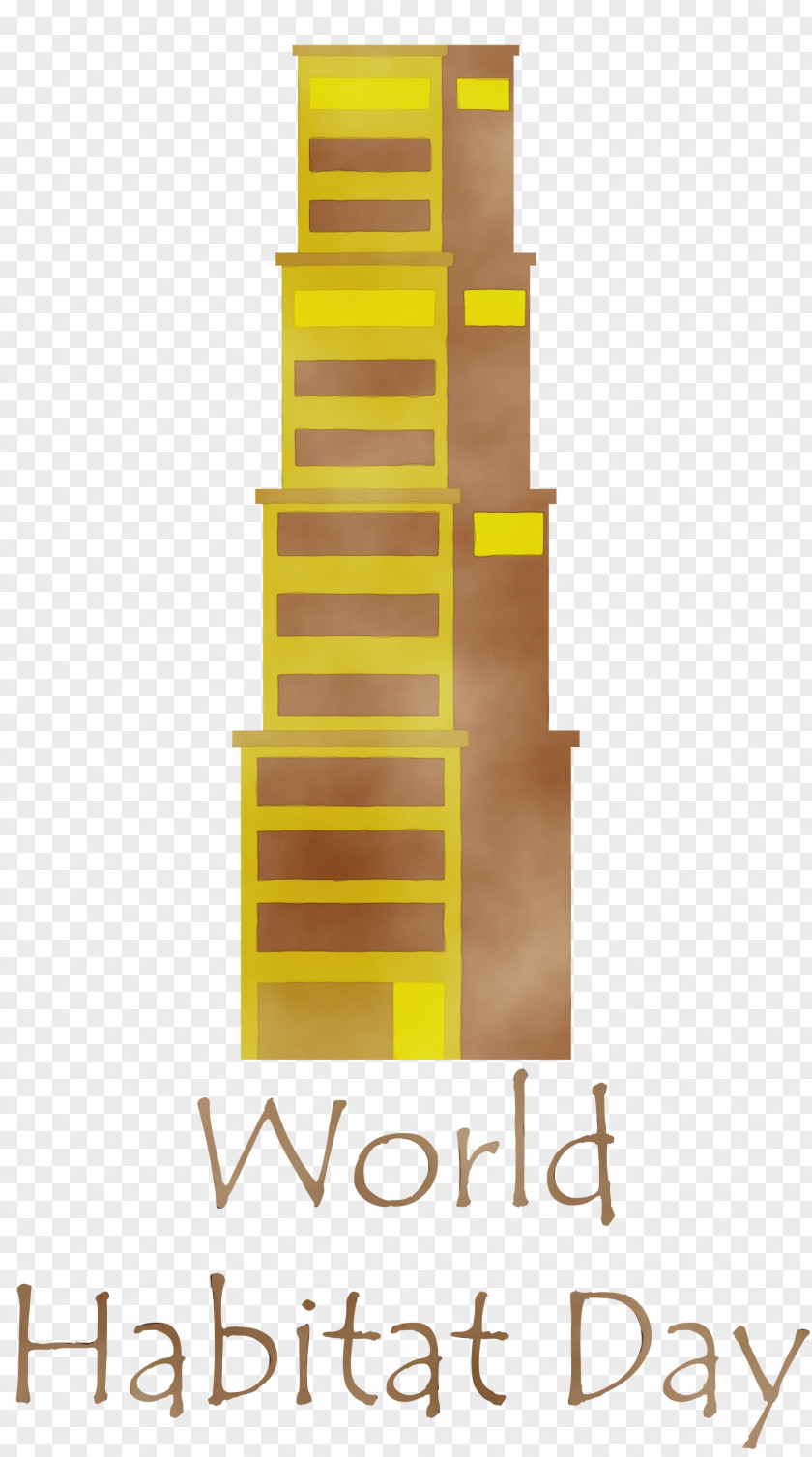 Shelf Yellow Font PNG