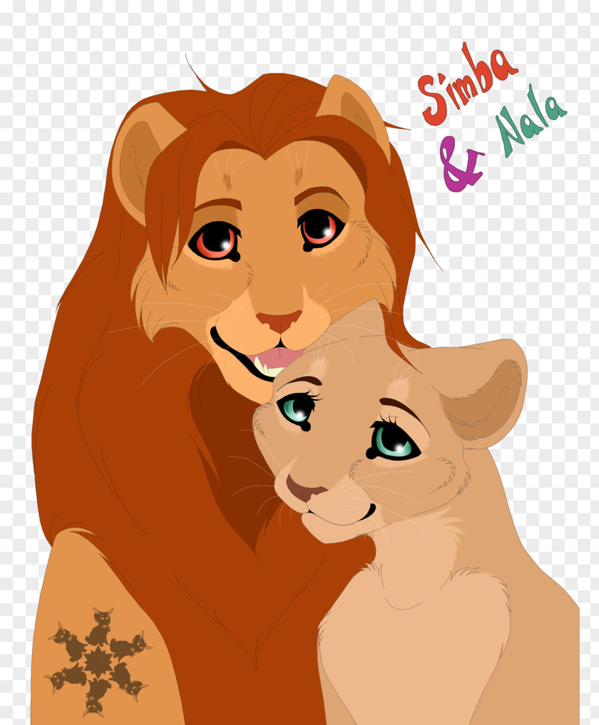 Simba Lion Cat Mammal Whiskers PNG