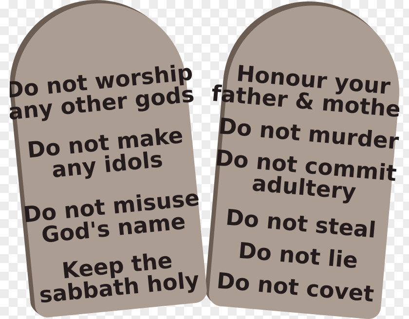 Tablet Bible Tablets Of Stone Ten Commandments Clip Art PNG