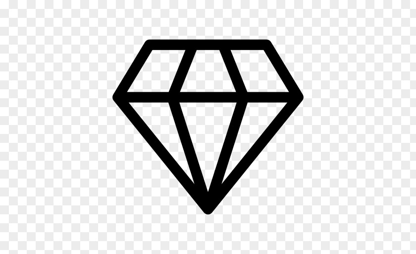 Diamond Shape Gemstone Ring Clip Art PNG