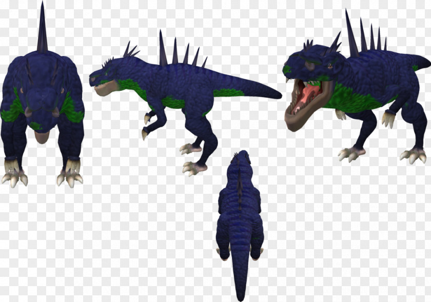 Fossil Fighters Champions Velociraptor Fighters: Frontier Spinosaurus PNG