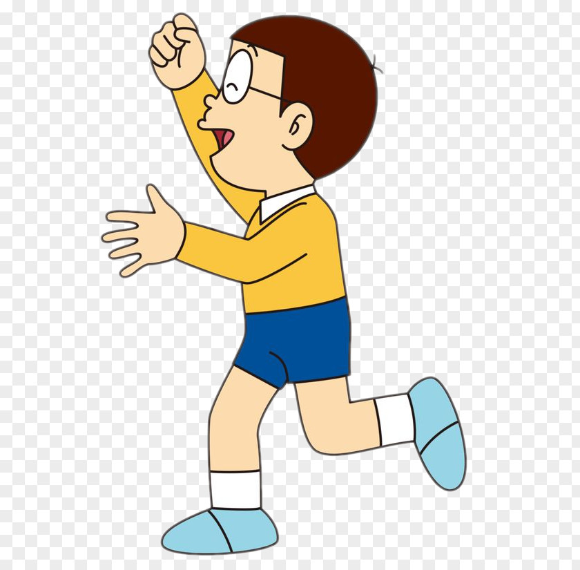 Nobita Nobi Cartoon Thumb Clip Art PNG