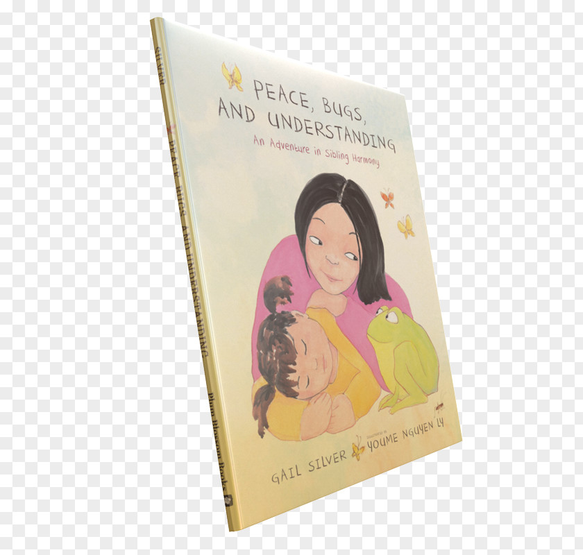 Book Peace, Bugs, And Understanding: An Adventure In Sibling Harmony Paper PNG