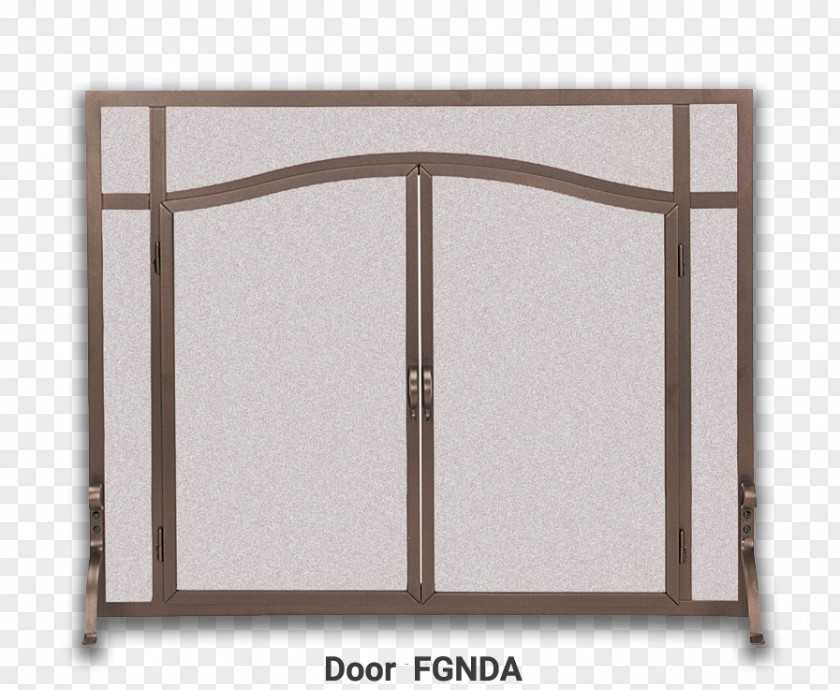 Door Screen Fire Fireplace Wrought Iron PNG