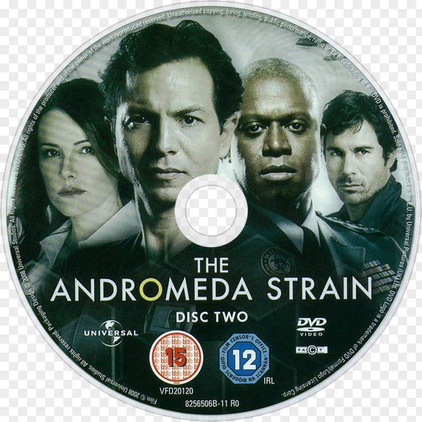 Dvd Mikael Salomon Benjamin Bratt The Andromeda Strain DVD Film PNG