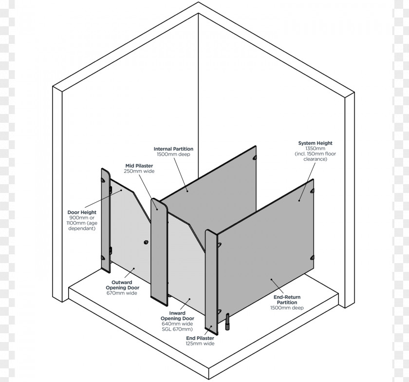 House Line Angle Furniture PNG