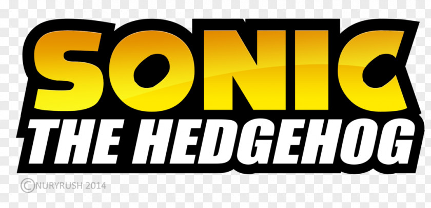 Sonic 2 Logo Yellow Silver Brand Font PNG