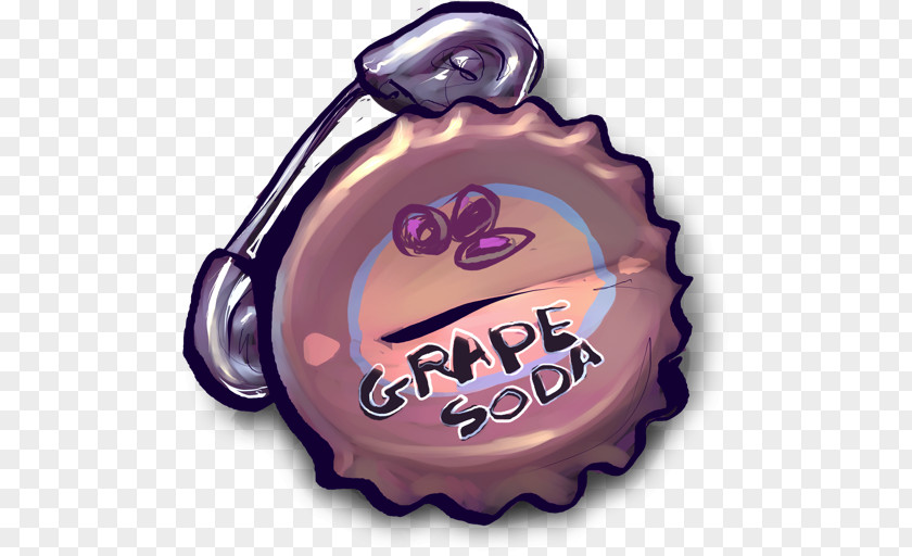 Things Grape Soda Safety Pin Logo Font PNG