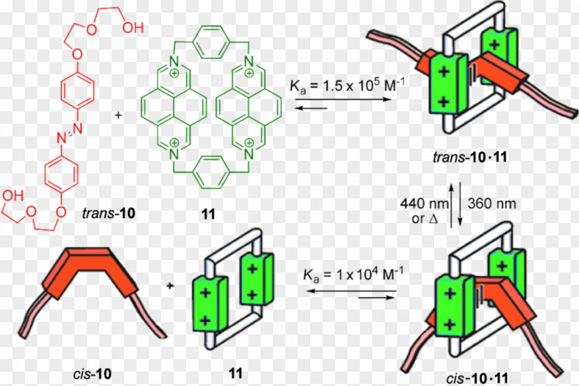 Azobenzene Chemistry Molecular Switch Molecule Azo Compound PNG