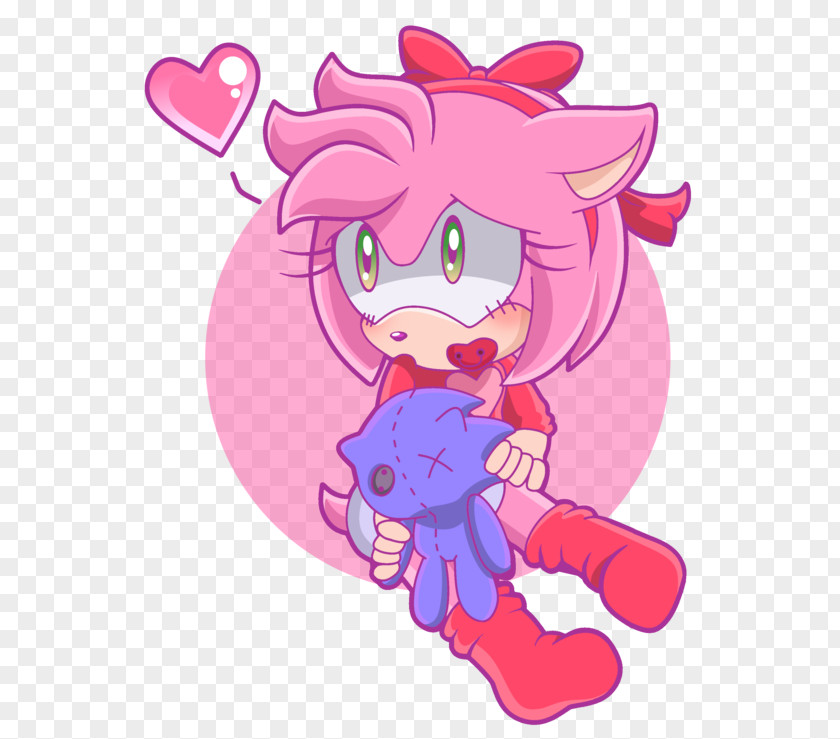 Baby Dress Amy Rose Sonic Chaos The Hedgehog Shadow Tails PNG