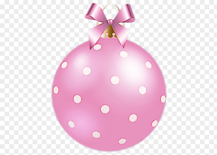 Ball Ornament Polka Dot PNG