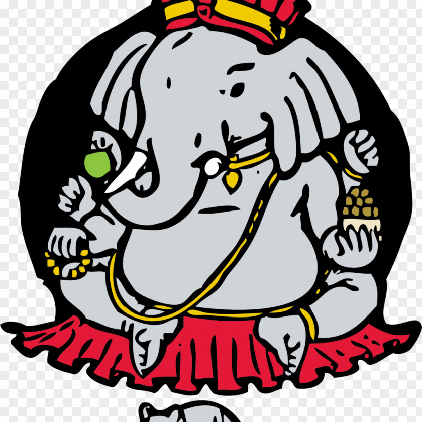 Ganesh Line Art Clip PNG