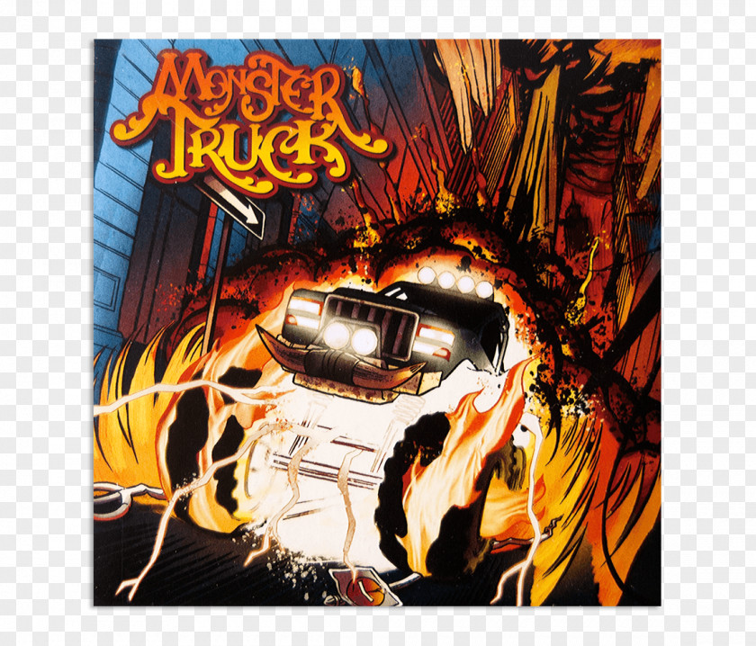 Monster Truck Furiosity Album Sittin' Heavy PNG