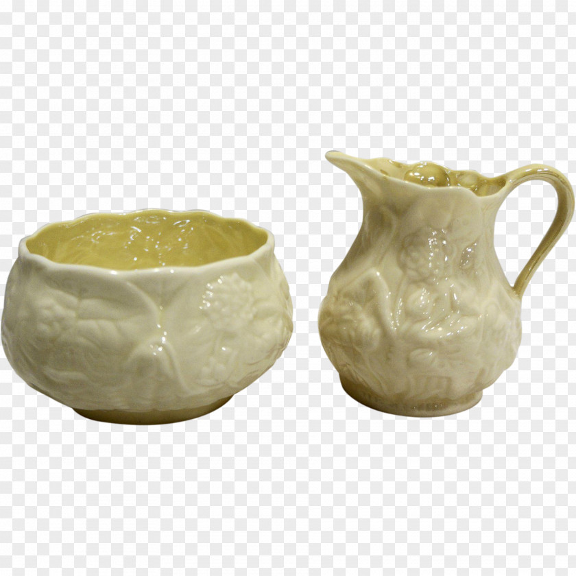 Sugar Bowl Belleek Pottery Ceramic Porcelain Tableware PNG