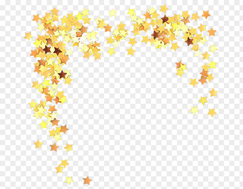 Yellow Gold Stars PNG