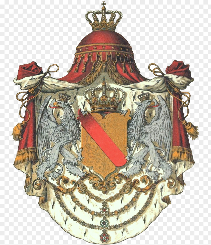 Grand Duchy Of Baden Baden-Baden Coat Arms PNG