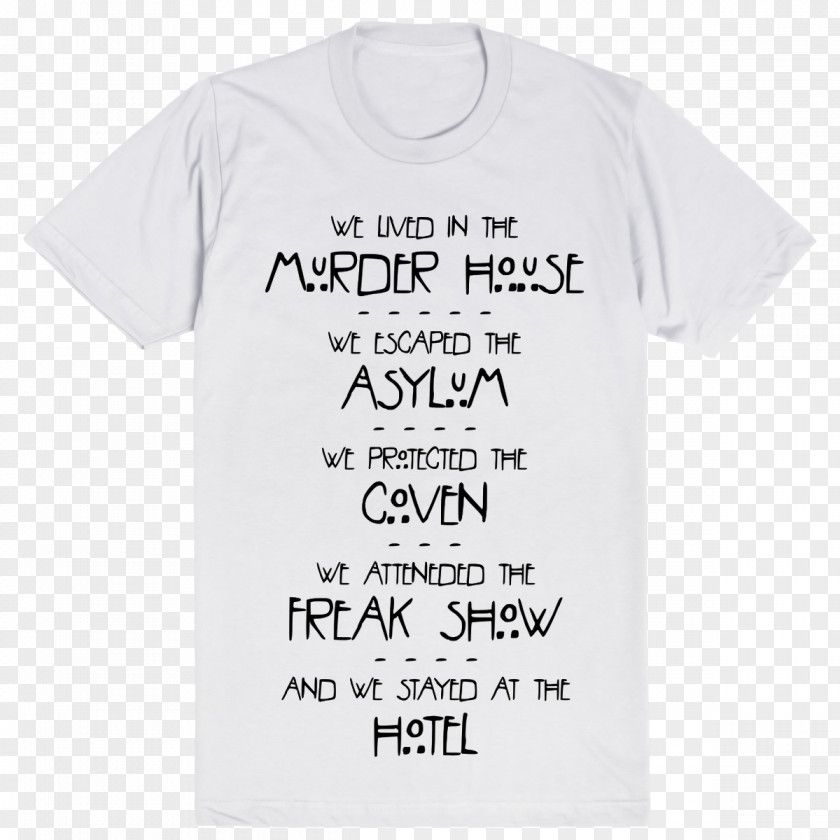 T-shirt Hoodie American Horror Story: Murder House PNG