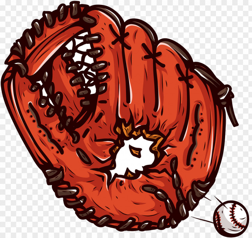 Tattered Baseball Glove PNG