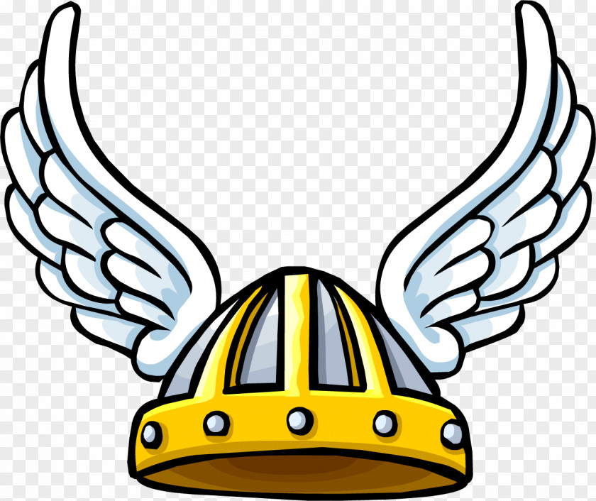 Viking Cliparts Club Penguin Island Winged Helmet PNG