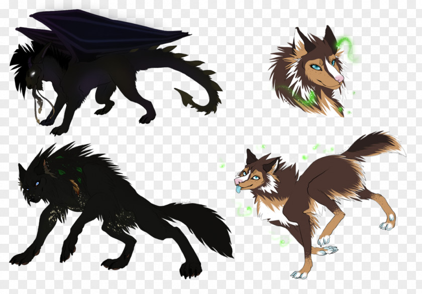 Werewolf Canidae Dog Demon Cartoon PNG