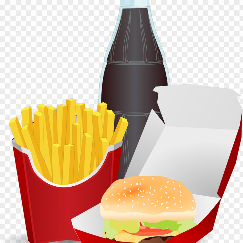 Drink French Fries Hamburger Chicken Nugget Fizzy Drinks PNG