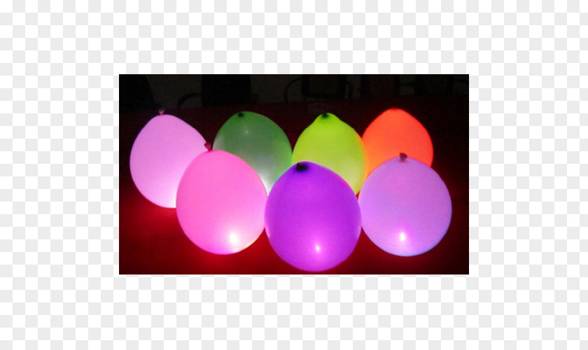 Light Balloon Party Birthday PNG