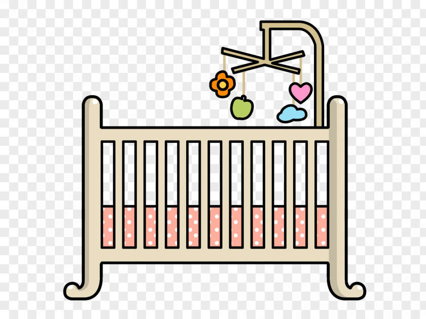 Baby Cot Cots Infant Diaper Bassinet Clip Art PNG