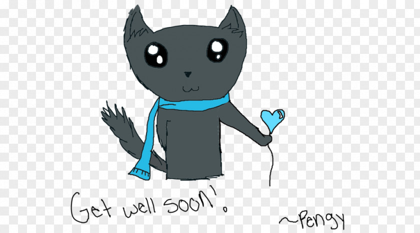 Get Well Soon Cat Technology Tail Clip Art PNG