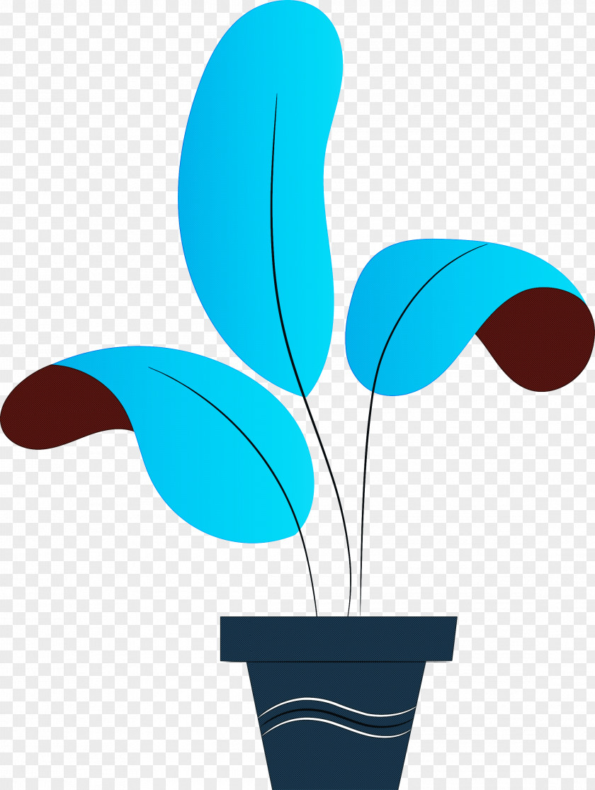 Leaf Plant Stem Icon Blog Logo PNG