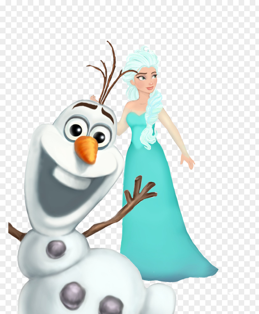 Olaf Elsa DeviantArt Snowman Fan Art PNG