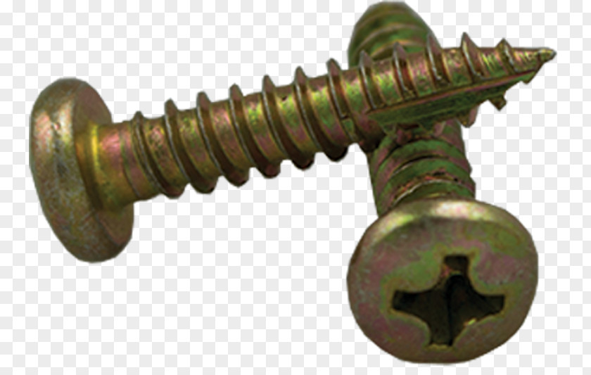Screw Self-tapping Brass Pacific Components Bronze PNG