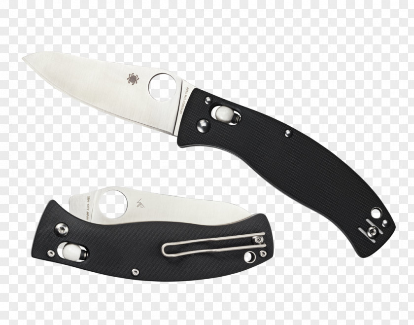 Knives Pocketknife Blade Spyderco CPM S30V Steel PNG